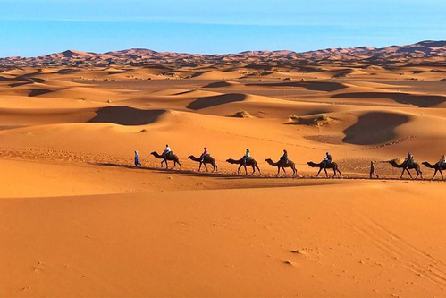 Camel Trekking 2 Nights in Erg Chebbi Merzouga
